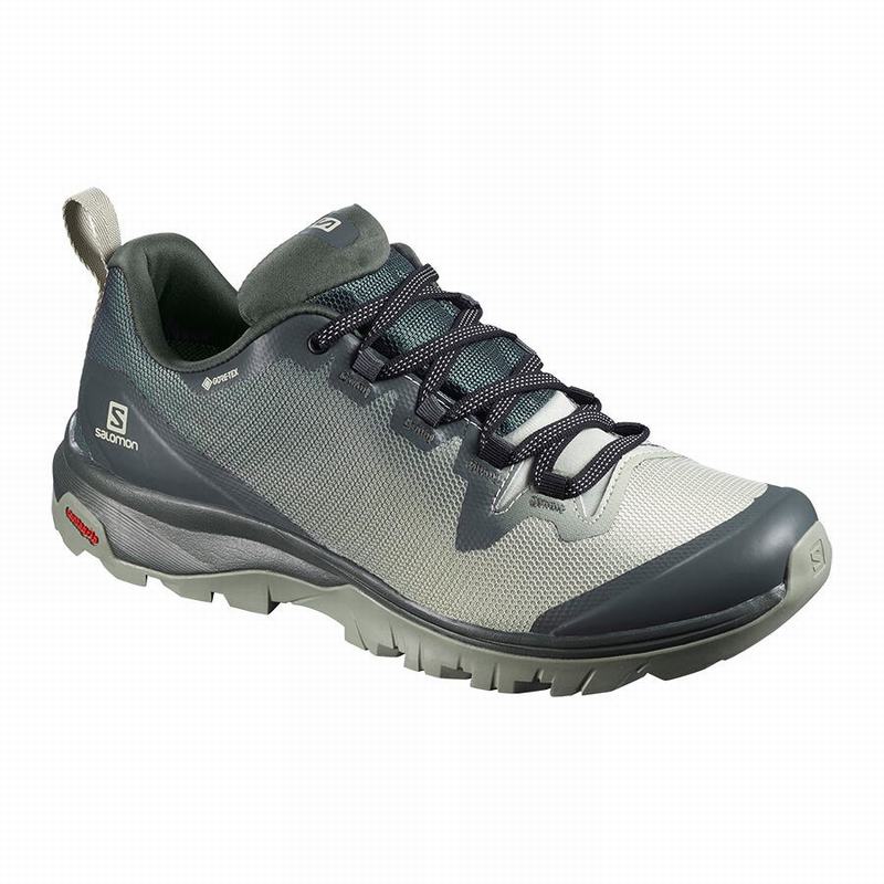 Chaussures De Randonnée Salomon Femme Grise - Salomon VAYA GORE-TEX - France (7810-PQTLX)